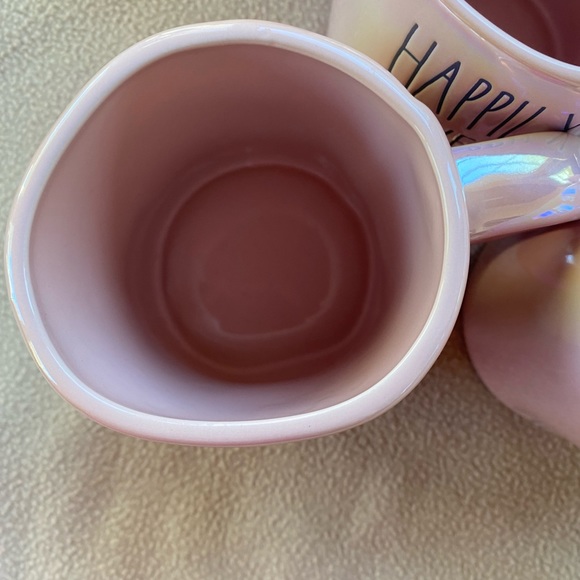 RaeDunn by Magenta, “Happily Ever After”, Pink Iridescent Mug - Picture 6 of 11